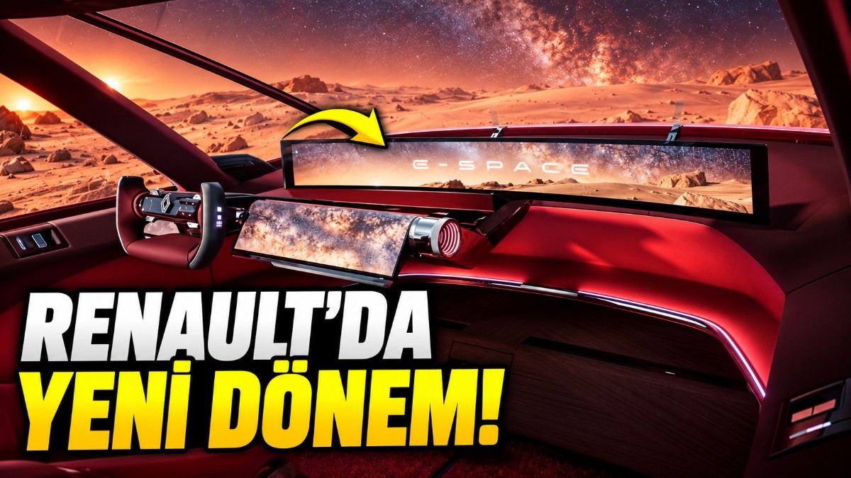 Yeni Renaultlar böyle olacak! Dev panoramik ekran geliyor
