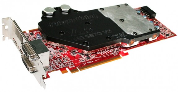 PowerColor, Radeon HD 5870 LCS modelinin ikinci versiyonunu duyurdu