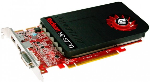 PowerColor tek slot tasarımlı Radeon HD 5770 modelini resmi olarak duyurdu