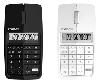 Canon'dan hesap makinesi özellikli fare