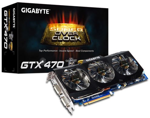 Gigabyte, GeForce GTX 470 Super Overclock modelini duyurdu