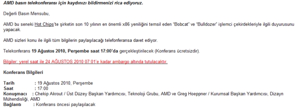 AMD en önemli kozlarını anlatıyor: Bulldozer ve Bobcat