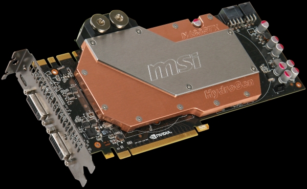 MSI su soğutmalı GeForce GTX 480 HydroGen modelini tanıttı