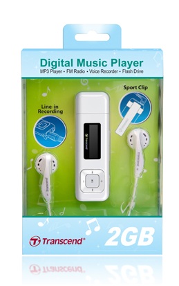 'Transcend MP330 Flash MP3' mp3 çalar