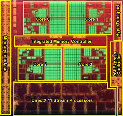 AMD, Bulldozer tabanlı Orochi ve Fusion tabanlı L1ano işlemci zarlarını gösterdi