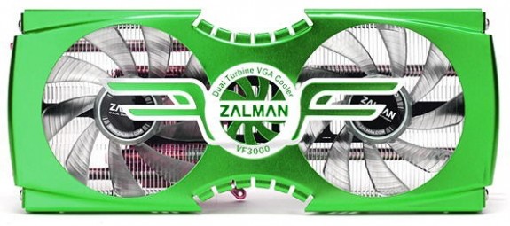 Zalman'dan Fermi odaklı yeni ekran kartı soğutucusu: VF3000