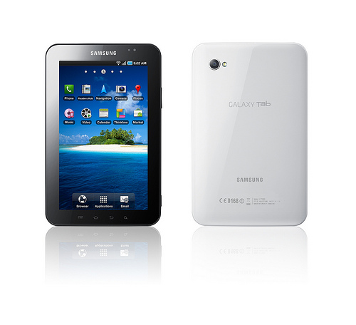 Samsung'un Android tableti: GALAXY Tab