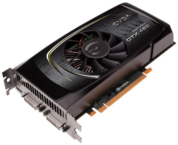 EVGA'dan 850MHz'de çalışan iki yeni GeForce GTX 460 FTW