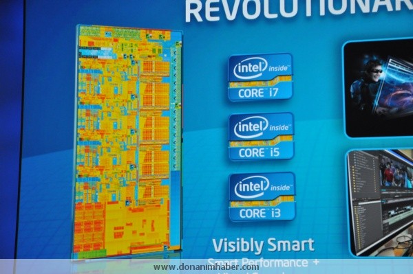 IDF 2010: Intel'in Sandy Bridge tabanlı işlemciler için hazırladığı yeni logolar göründü