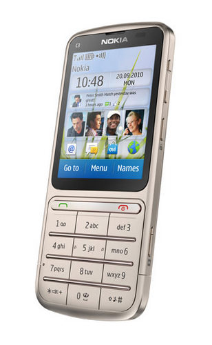 Nokia C3-01 Touch and Type: S40 arayüzü, dokunmatik ekran ve WI-FI 802.11n bir arada