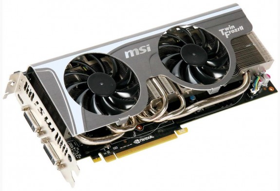 MSI özel tasarımlı GeForce GTX480 Twin Frozr II modelini duyurdu