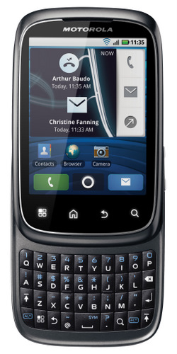 Android 2.1 işletim sistemli Motorola Spice XT300 tanıtıldı