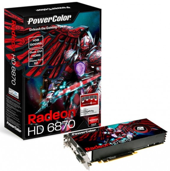 PowerColor, Radeon HD 6800 ailesini duyurdu: Batmobile tasarımlı ve ZEROtherm soğutuculu modeller geliyor