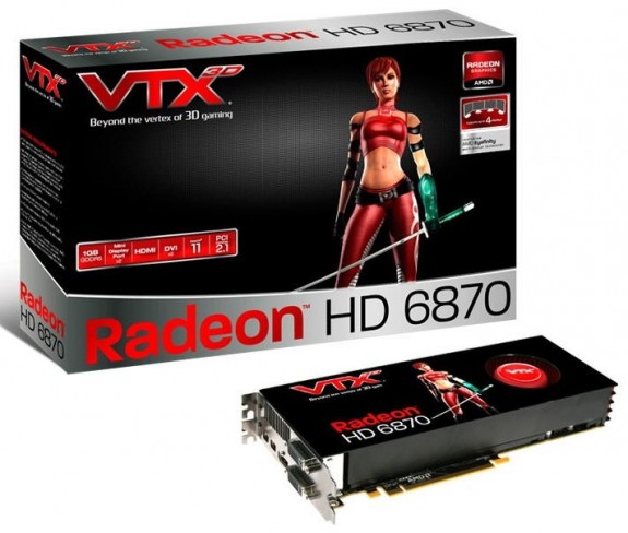 Vertex3D, Radeon HD 6800 serisi ekran kartlarını duyurdu