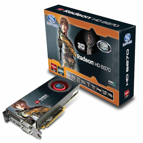 Sapphire Radeon HD 6800 serisi ekran kartlarını satışa sundu