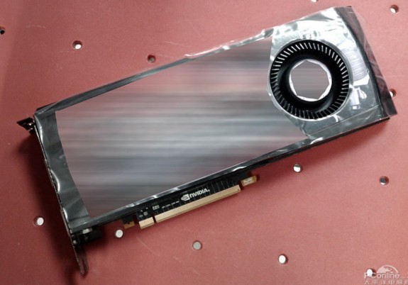 Asus , GeForce GTX 580'nin teknik özelliklerini doğruladı