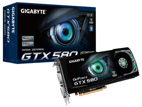 Gigabyte, GeForce GTX 580 modelini duyurdu