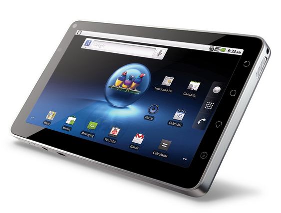 ViewSonic'in 7 inçlik Android Tableti 600 dolardan satışa sunuluyor