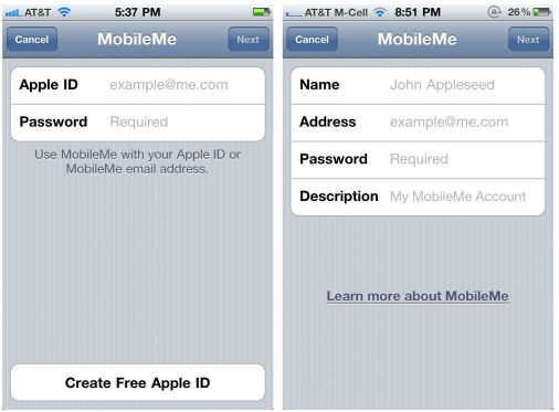 Mobile Me; iPhone, iPad ve iPod Touch kullanıcıları için ücretsiz oluyor (?)