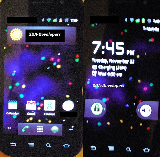 Android 2.3'lü Nexus S'e ait olduğu iddia edilen yeni fotoğraflar internete sızdı 