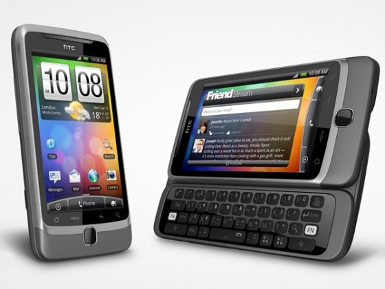 HTC Desire Z ve Nokia C7, İngiltere'de satışta