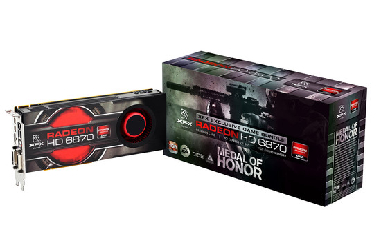 XFX, Medal of Honor hediyeli Radeon HD 6850 ve HD 6870 modellerini kullanıma sunuyor