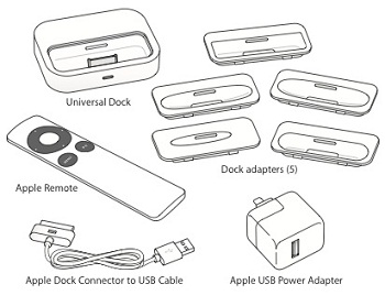 Apple; Universal Dock, Komponent ve Kompozit AV Kablo paketlerini güncelledi