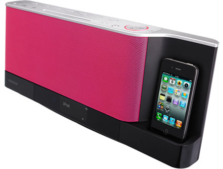 Kenwood'dan iPhone/iPod dock üniteli ses sistemi