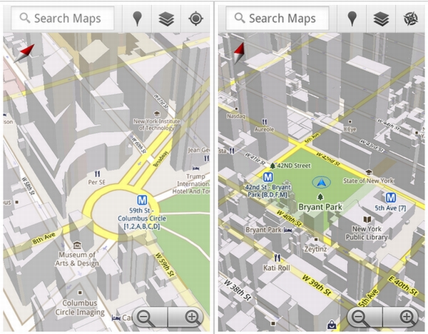 Google Maps 5.0 çıktı