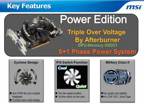 MSI özel tasarımlı Radeon HD 6850 Cyclone Power Edition modelini duyurdu