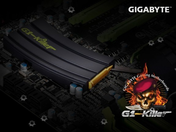 Gigabyte'ın yeni oyuncu anakartı G1-Killer, şarjör tasarımlı soğutucu ile geliyor