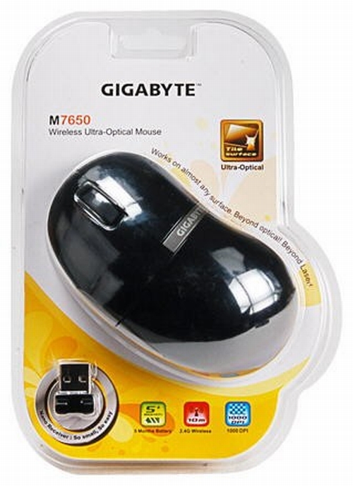 Gigabyte M7650 model isimli yeni kablosuz faresini duyurdu