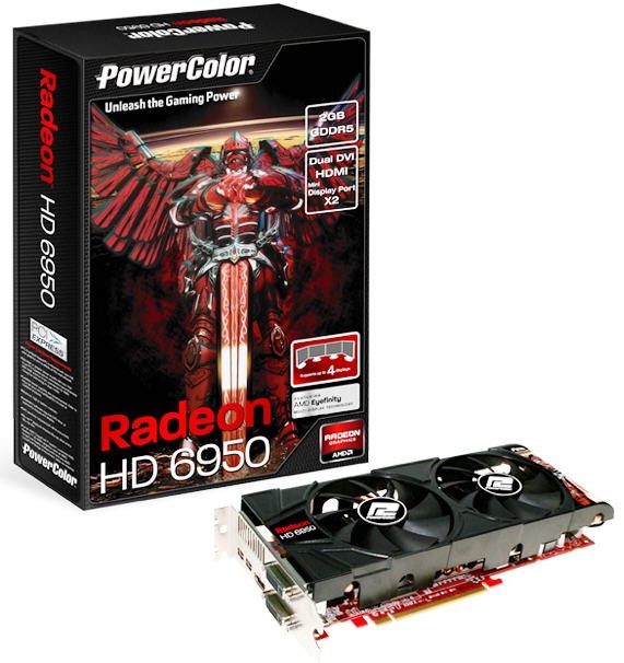 PowerColor özel tasarımlı Radeon HD 6950 ve HD 6970 modellerini duyurdu