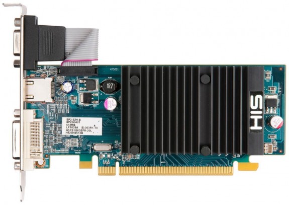 HIS 2GB bellekli Radeon HD 5450 modelini duyurdu