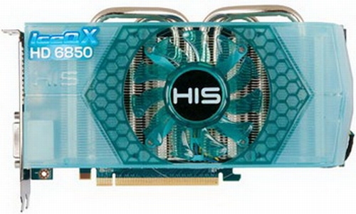 HIS özel tasarımlı Radeon HD 6850 ICEQ X modelini tanıttı