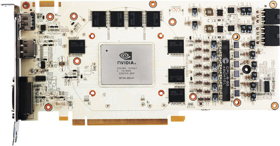 Galaxy'den yüksek kaliteli komponentlere sahip Beyaz PCB'li GeForce GTX 560 Ti White Edition