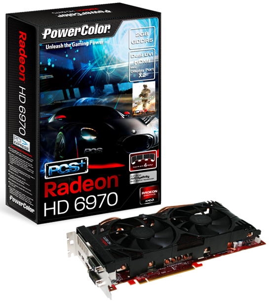 PowerColor, Radeon HD 6970 PCS+ modelini duyurdu