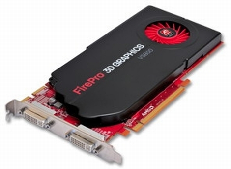 AMD'den profesyoneller için iki yeni ekran kartı: FirePro 2270 ve FirePro V5800 DVI