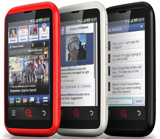 Artık Facebook tutkunlarına özel telefon da var! İşte INQ Cloud Touch ve Cloud Q