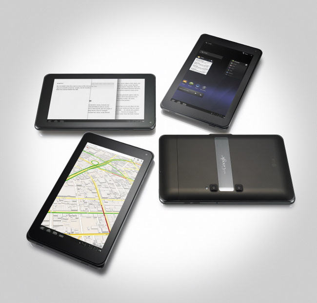 LG Mobile'dan Android 3.0 işletim sistemli ve 8.9 inç ekranlı tablet: Optimus Pad