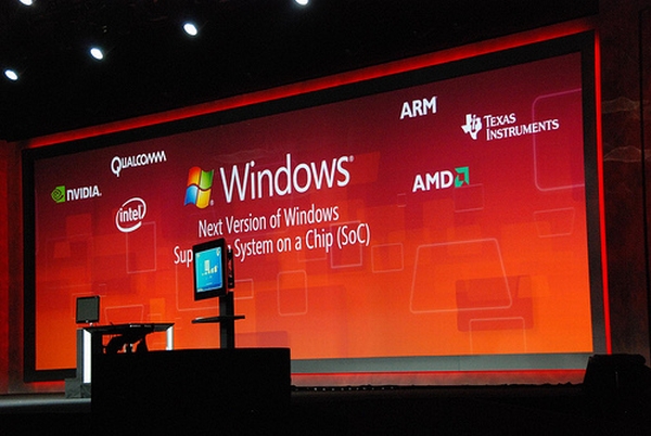 Microsoft'ta 1000 mühendis, Windows 8'in ARM versiyonu üzerinde çalışıyor
