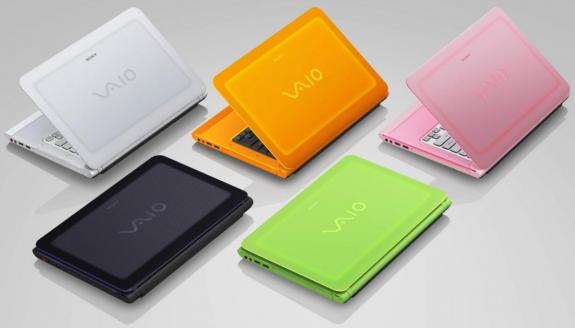 Sony'den beş farklı renk seçeneğine sahip Sandy Bridge tabanlı yeni dizüstü; VAIO C