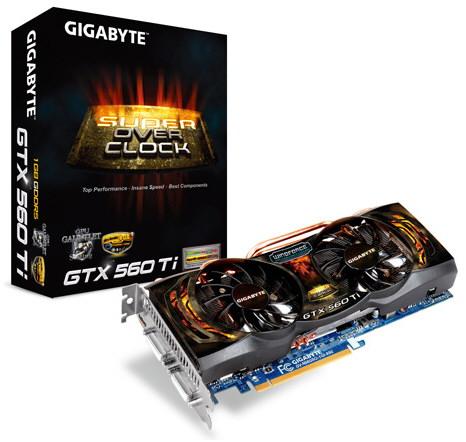 Gigabyte 950MHz'de çalışan GeForce GTX 560 Ti SoC modelini duyurdu
