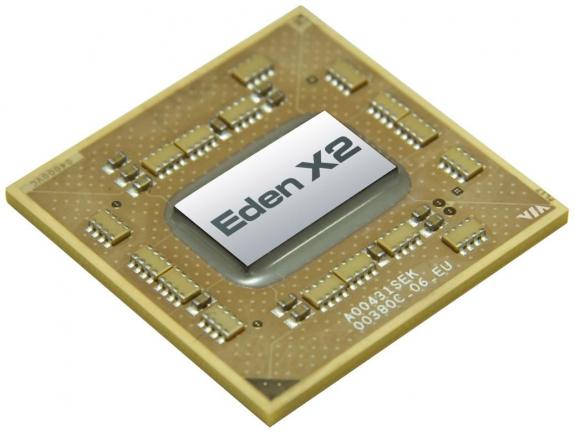 VIA çift çekirdekli Eden X2 işlemcisini tanıttı