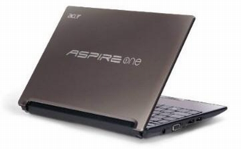 Acer'dan Atom N570 işlemcili yeni netbook: Aspire One D255E