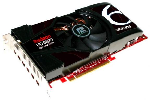 PowerColor, 2GB GDDR5 bellekli ve Eyefinity6 destekli Radeon HD 6870 modelini duyurdu