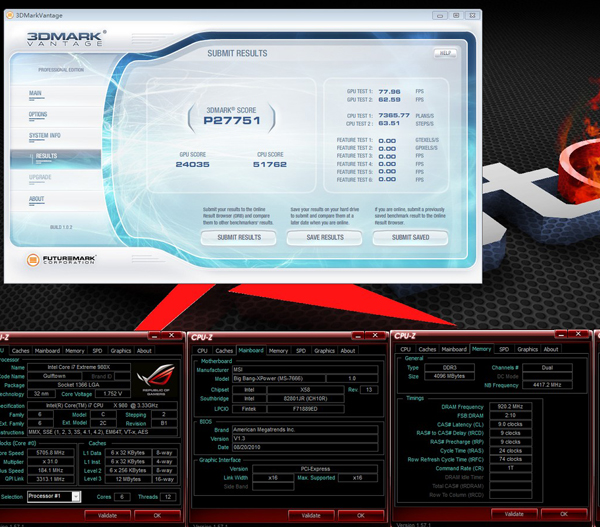 ColorFire'ın özel tasarımlı Radeon HD 6850 Xstorm modeli ile 3DMark Vantage'da yeni dünya rekoru!