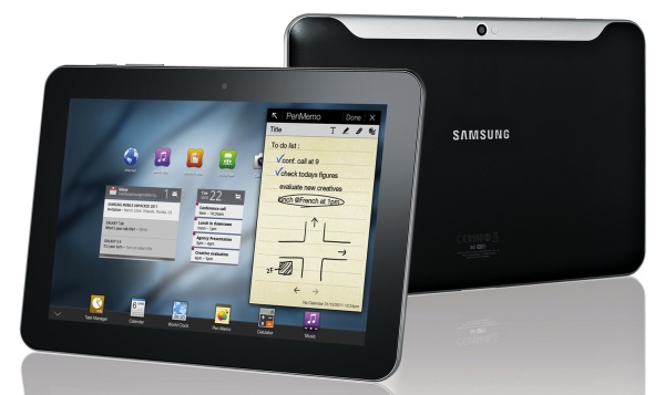 Samsung'dan iPad 2'ye yanıt geldi