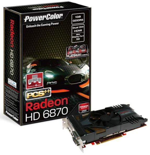 PowerColor özel tasarımlı Radeon HD 6870 PCS+ modelini duyurdu