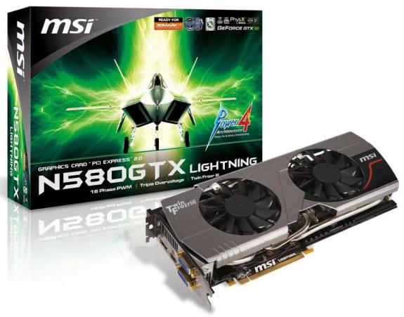 MSI, Radeon HD 6970 Lightning ve GeForce GTX 580 Lightning modellerini duyurdu